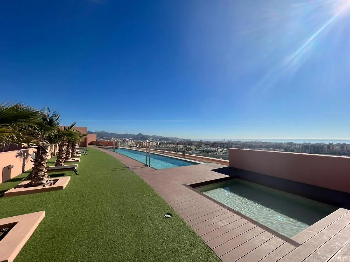 Sky Garden & Seasonal Pool Views By Ele Apartments マラガ
